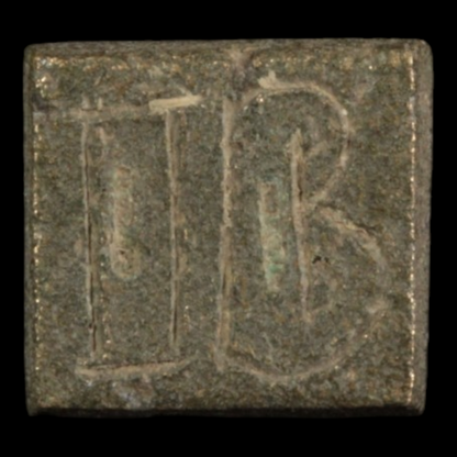 Small Engraved Scale Weight (2.5g, 10mm), Romano–Byzantine or Islamic - c. 200 to 1000 CE - Ancient Middle East