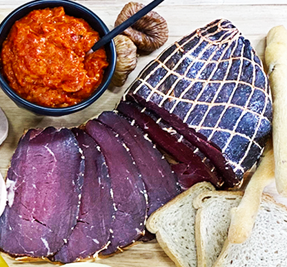 Smoked Beef Prosciutto / Govedza Prsuta (Price per Pound) (Brother And Sister) - MezeHub