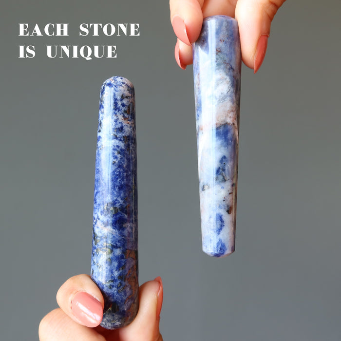 sodalite massage wands