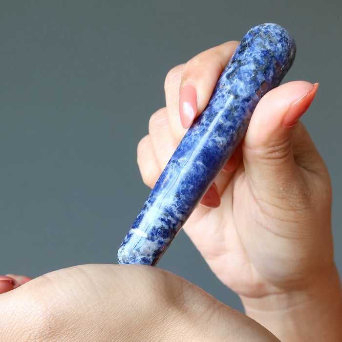 sodalite massage wand