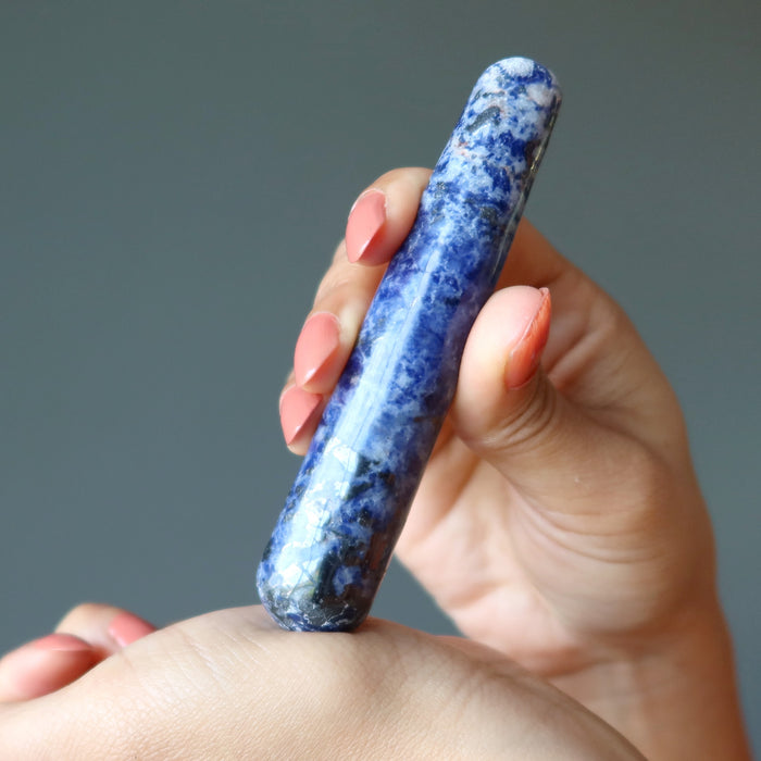 sodalite massage wand