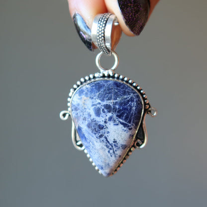 sodalite pendant