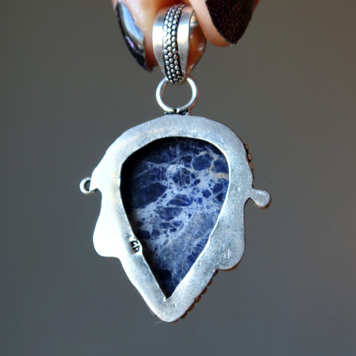 sodalite pendant