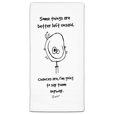 CE3-191 Better Left Unsaid Towel Co-edikit and CJ Bella Co