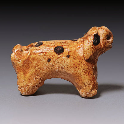Song Dynasty, Small Ceramic Dog Figurine