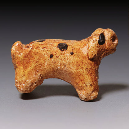 Song Dynasty, Small Ceramic Dog Figurine