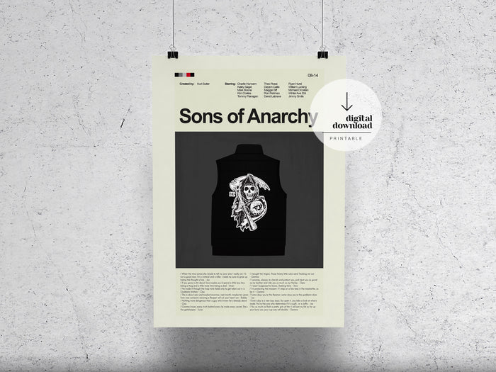 Sons of Anarchy | DIGITAL ARTWORK DOWNLOAD