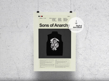 Sons of Anarchy | DIGITAL ARTWORK DOWNLOAD