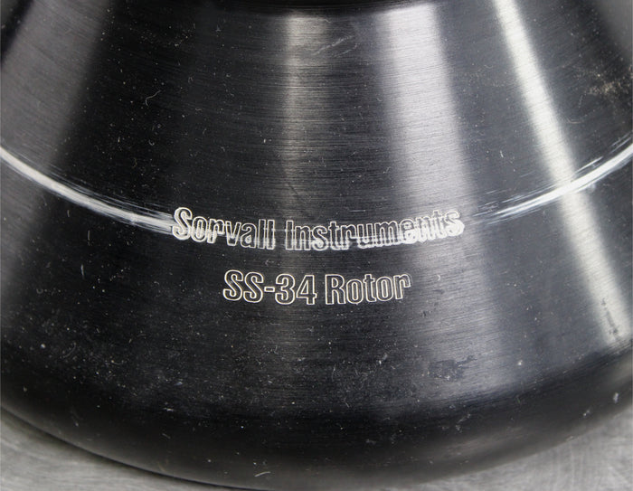 Sorvall SS-34 Fixed-Angle Rotor Label