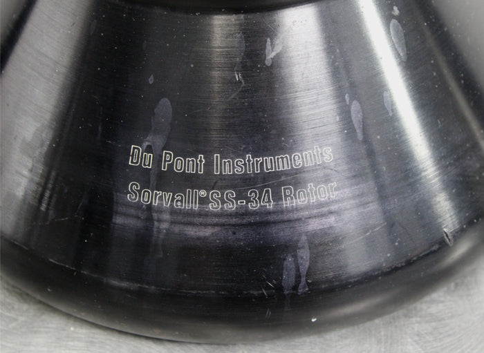 Sorvall SS-34 Fixed-Angle Rotor Label