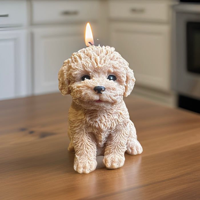 Soy Wax Blended Puppy Candle