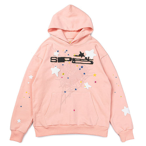Sp5der Bellini Hoodie Pink #3816
