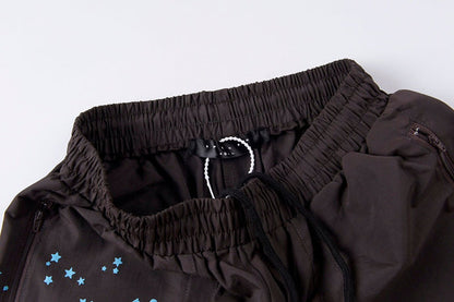 Sp5der Double Layer Shorts Brown