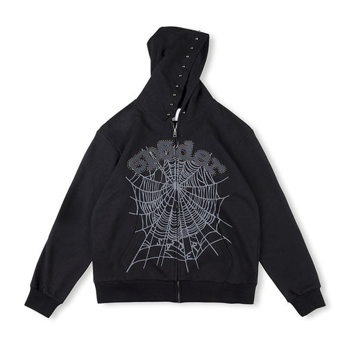 Sp5der Phantom Web Hoodie