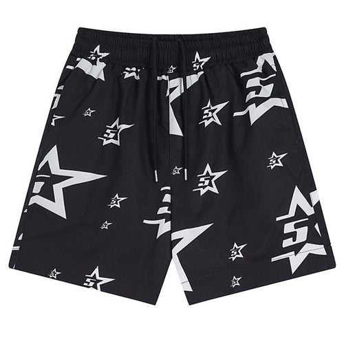 Sp5der Star Pattern Shorts