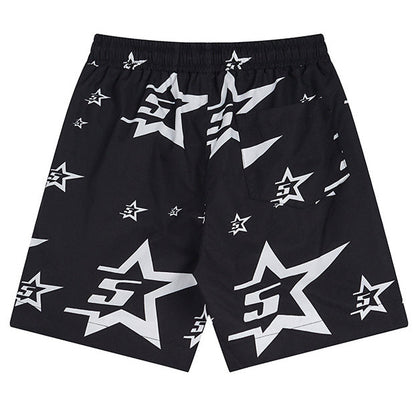 Sp5der Star Pattern Shorts