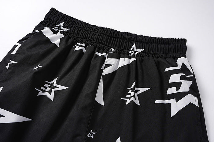 Sp5der Star Pattern Shorts