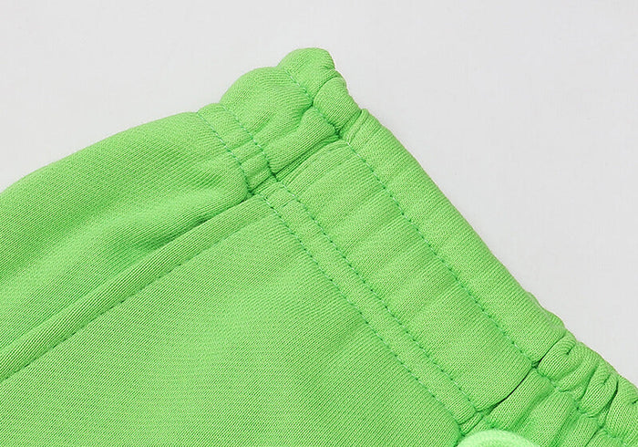 Sp5der White Foam Printing Pant-Green #8308