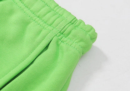 Sp5der White Foam Printing Pant-Green #8308