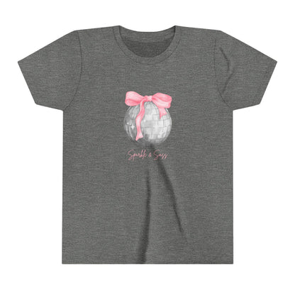 Sparkle and Sass: Youth Short Sleeve Tee - Whippie's
