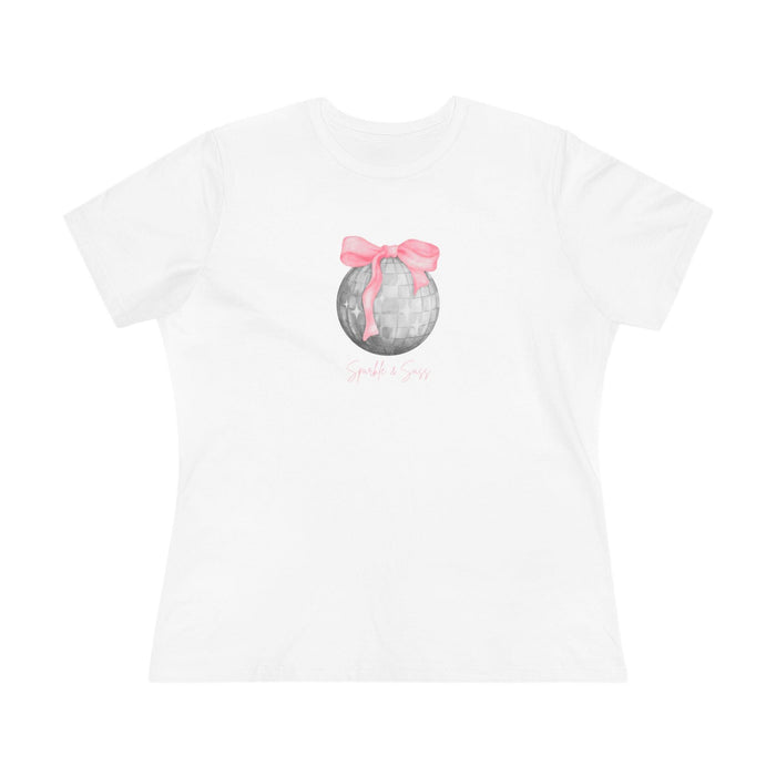 Sparkle & Shine Disco Ball Women's Softstyle Tee - Dance the Night Away! ✨ - Whippie's