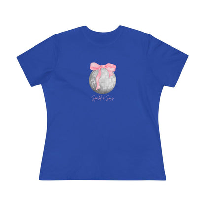 Sparkle & Shine Disco Ball Women's Softstyle Tee - Dance the Night Away! ✨ - Whippie's