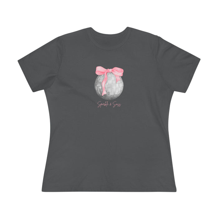 Sparkle & Shine Disco Ball Women's Softstyle Tee - Dance the Night Away! ✨ - Whippie's