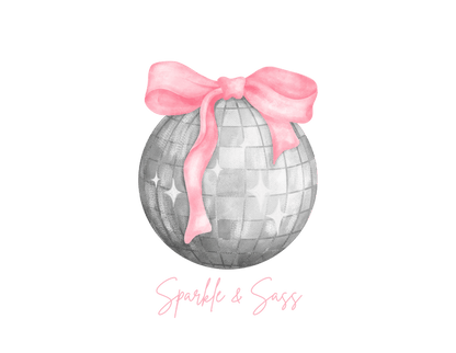 Sparkle & Shine Disco Ball Women's Softstyle Tee - Dance the Night Away! ✨ - Whippie's