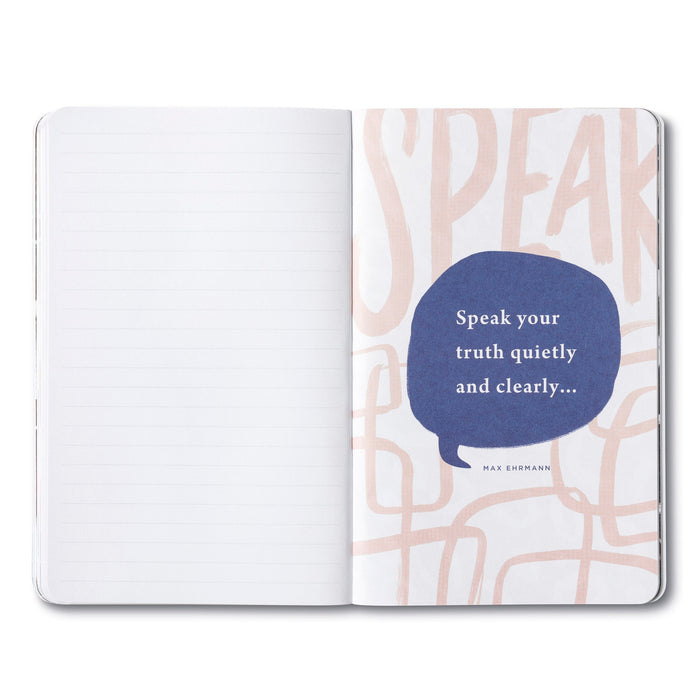 Speak Your Truth Write Now Softcover Journal