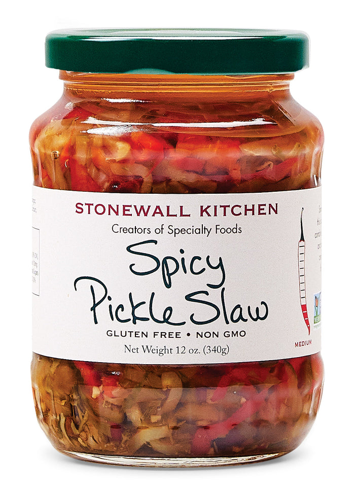 Spicy Pickle Slaw