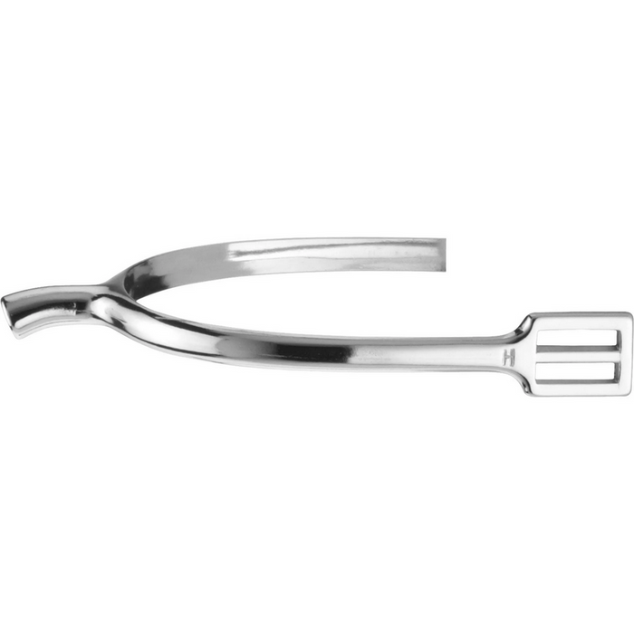 Sprenger Chrome Plated Flat Spurs w/Perlon Straps
