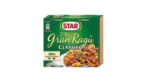 Star Il Mio Gran Ragù Classico — Traditional Italian Meat Sauce (2 x 180g)
