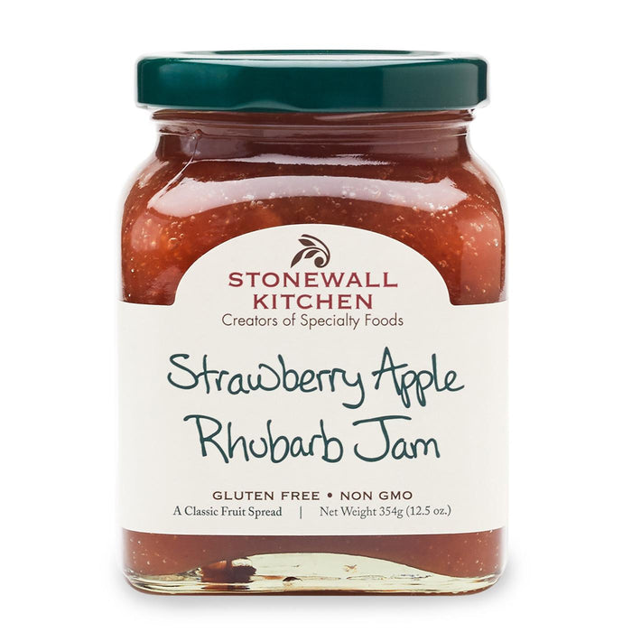 Strawberry Apple Rhubarb Jam