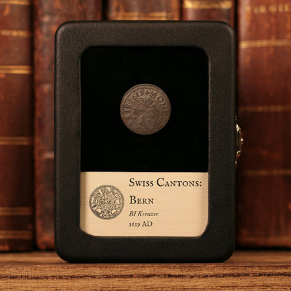 Swiss Cantons, City of Bern, BI 1 Kreuzer - 1619 CE - Switzerland