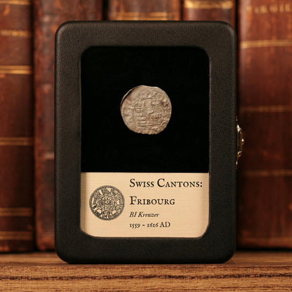 Swiss Cantons, City of Fribourg, BI 1 Kreuzer - 1559 to 1616 CE - Switzerland