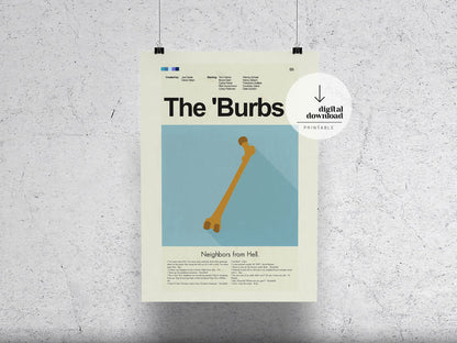 The 'Burbs | DIGITAL ARTWORK DOWNLOAD
