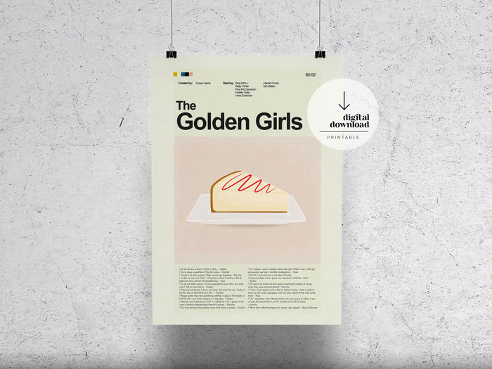 The Golden Girls | DIGITAL ARTWORK DOWNLOAD