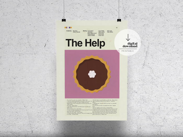 The Help | DIGITAL ARTWORK DOWNLOAD