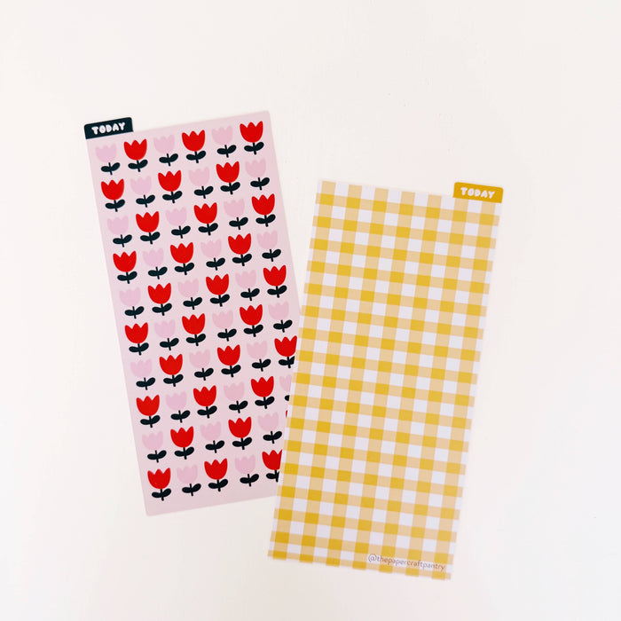 The Paper + Craft Pantry - Double-Sided Weeks Pencil Board: Flowers