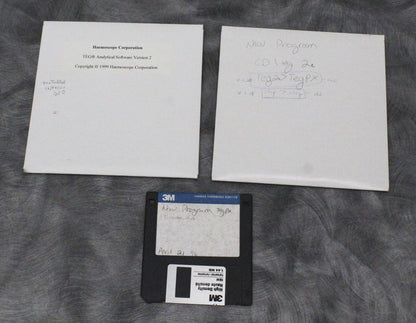 Thromeblastograph 3000 Coagulation TEG Analytical Software Ver. 1.28 - 2 - 2.20