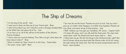 Titanic Mid-Century Modern Print | 12"x18" or 18"x24" Print only