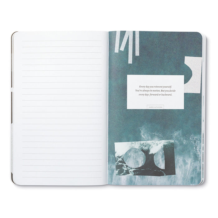 "...To Exist Is To Change...To Go On Creating Oneself Endlessly" — Henri Bergson Write Now Journal