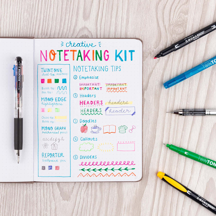 Tombow - Creative Notetaking Kit