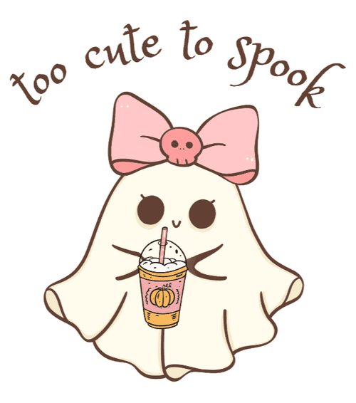 Too Cute to Spook Youth Tee - 👻💖 Boo-tiful and Spook-tacular! 💖👻 - Whippie's