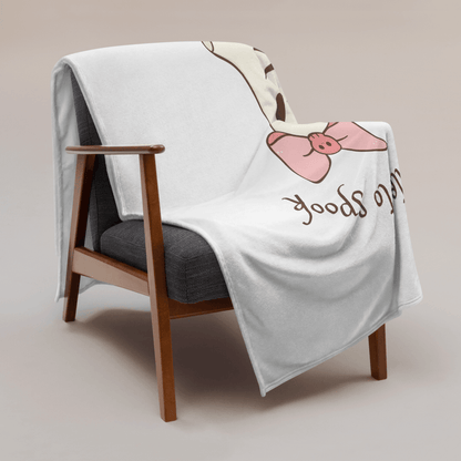 Too Cute to Spook Throw Blanket - 👻💖 Snuggle Up with Spooky Cuteness! 💖👻 - Whippie's