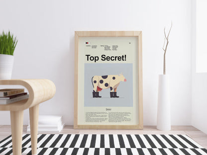 Top Secret! | DIGITAL ARTWORK DOWNLOAD