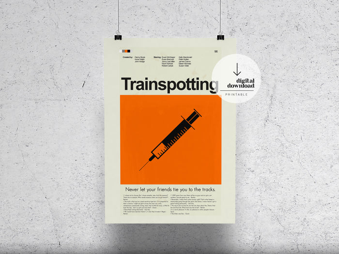 Trainspotting | DIGITAL ARTWORK DOWNLOAD