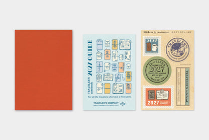 TRAVELER'S Company 2027 Monthly Refill (Passport Size)