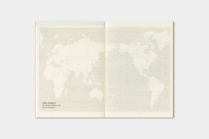 TRAVELER'S Company 2027 Monthly Refill (Passport Size)