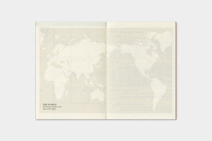 TRAVELER'S Company 2027 Monthly Refill (Passport Size)